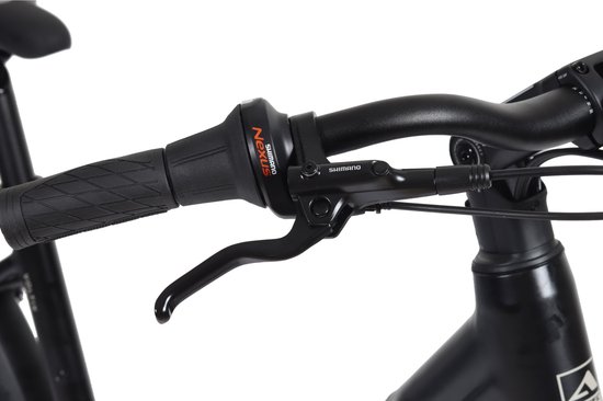 Altec Voltix - Elektrische Stadsfiets - Elektrische Damesfiets - 7 versnellingen - Middenmotor - Hydraulische schijfremmen - 28 inch - 55 cm - Zwart van Altec — afbeelding 5