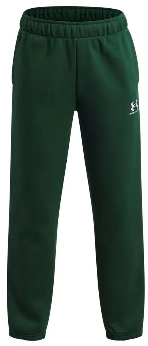 Under Armour Icon Fleece Taped Joggers Groen 10-12 Years Jongen