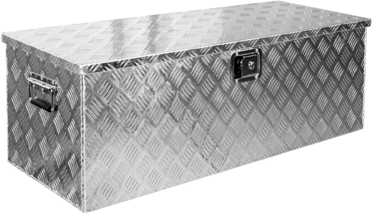 Vrachtwagenkist, gereedschapskist, aanhangerkist, aluminium kist, disselkist, aluminium D160