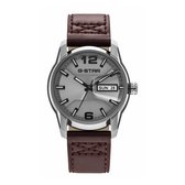 G-Star GSW.507.01 - Horloge - Leer - Donkerbruin - 42 mm