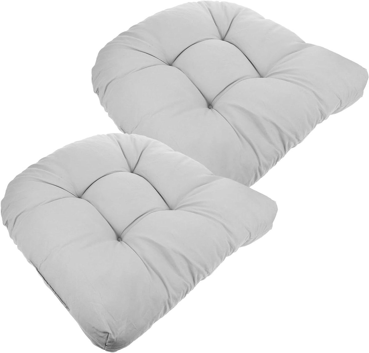 Tuinstoel Kussen - Ergonomisch Zitkussen - Comfortabel Zitten - Dikke Vulling - 50x48cm - 