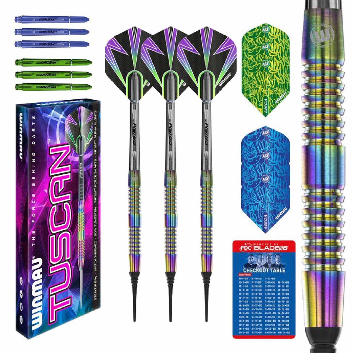 Winmau Tuscan 90% Soft Tip Dartshopper Exclusives - Soft Tip Darts