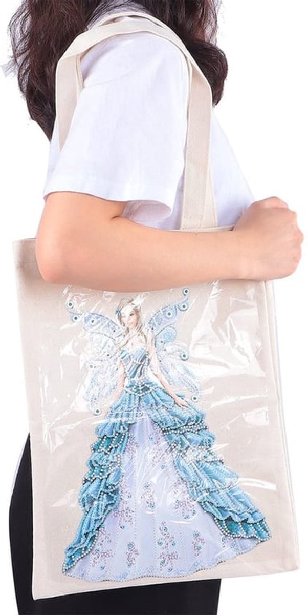 Canvas Kruidenier Handtas, Opvouwbare DIY Handgemaakte het Winkelen Zakken voor Gift voor Picknick