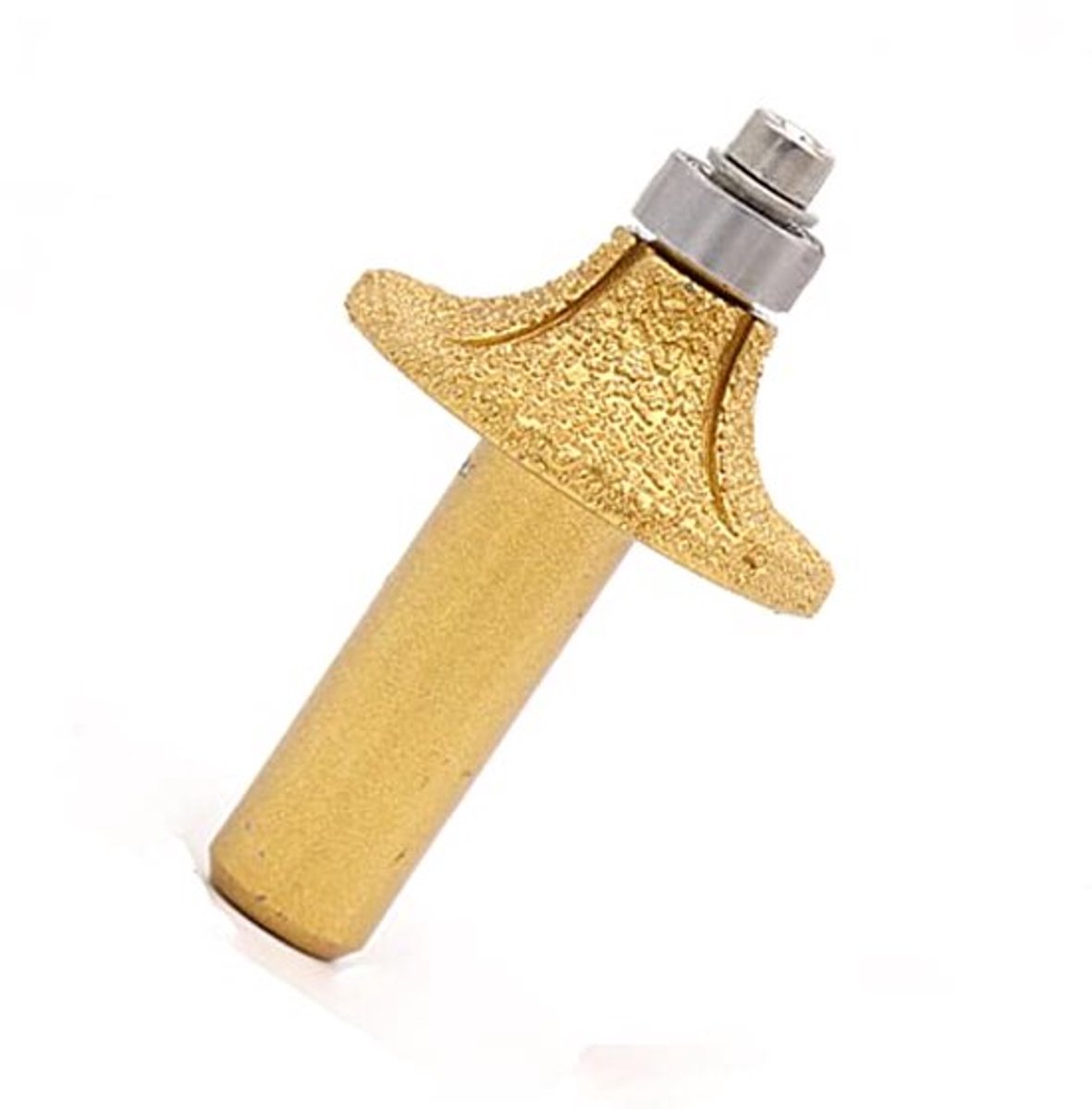 Gegalvaniseerde Diamant Steen Marmer Slijprand Router Bit, 1/2 ''Schacht Houtbewerking Frees Tool voor Marmer Graniet (1 Pcs, 23)