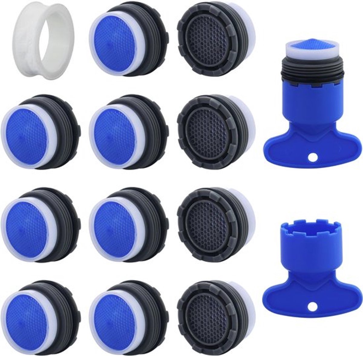 Kraan Perlators, Kranen, Vergiet, Aerator, Spray Aansluiting, Keuken Gootsteen, Aerator, Aerator, Geschikt voor de meeste kranen (M21.5)