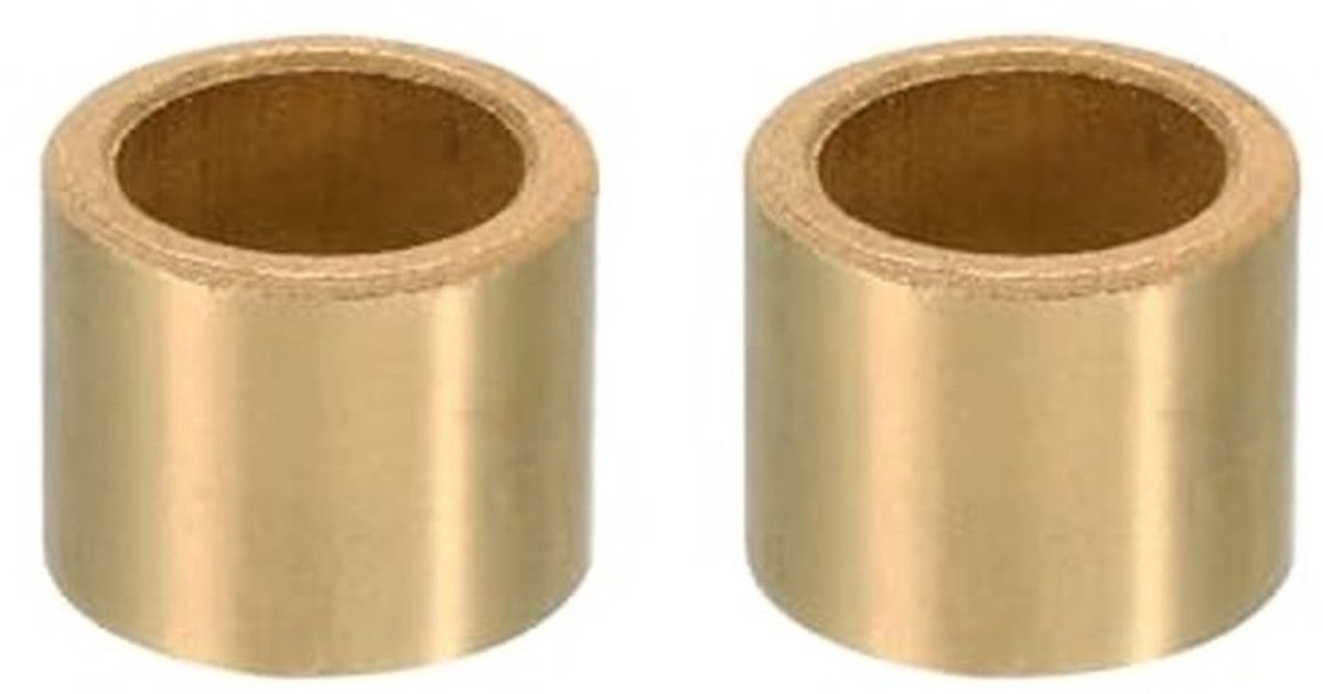 M16 Brass Spacer - 2 Stuks - Metaal - 16mm ID x 22mm OD x 20mm L