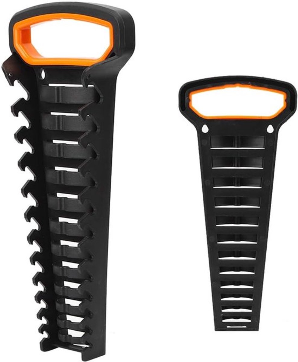 Wrench Sorter Holder Bracket - Wrench Organizer - Storage Compartment - Socket Wall Mounted Tools - Zelf Lockende Functie - Set van 12 Stukken