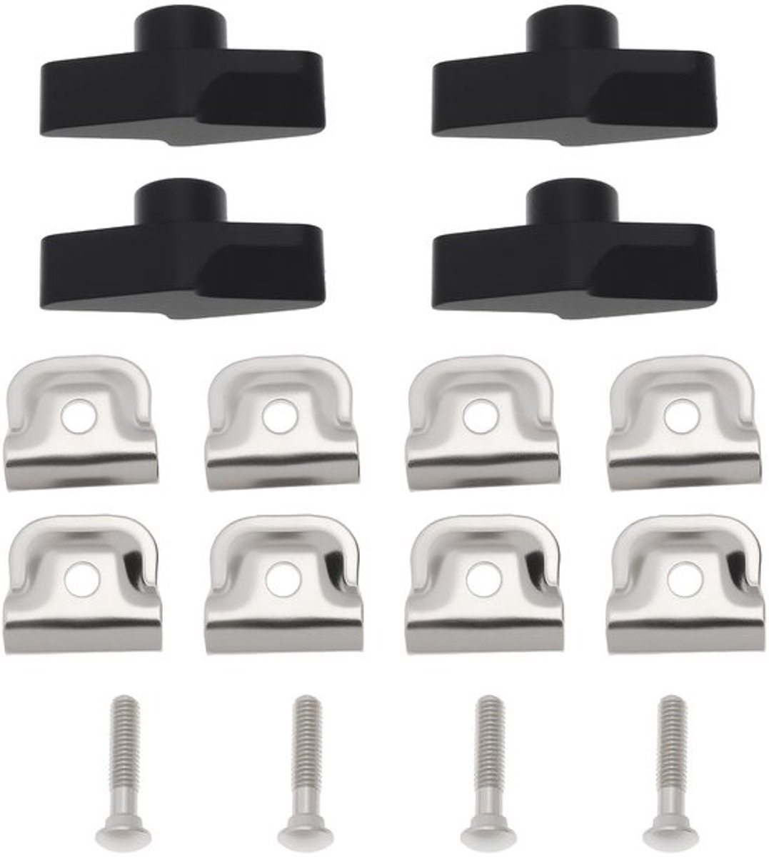 4 STKS Schroef Knop Bevestiging Compatibel met Mic Arm Stand Compatibel met Verschillende Live Streaming Apparaten op de Markt
