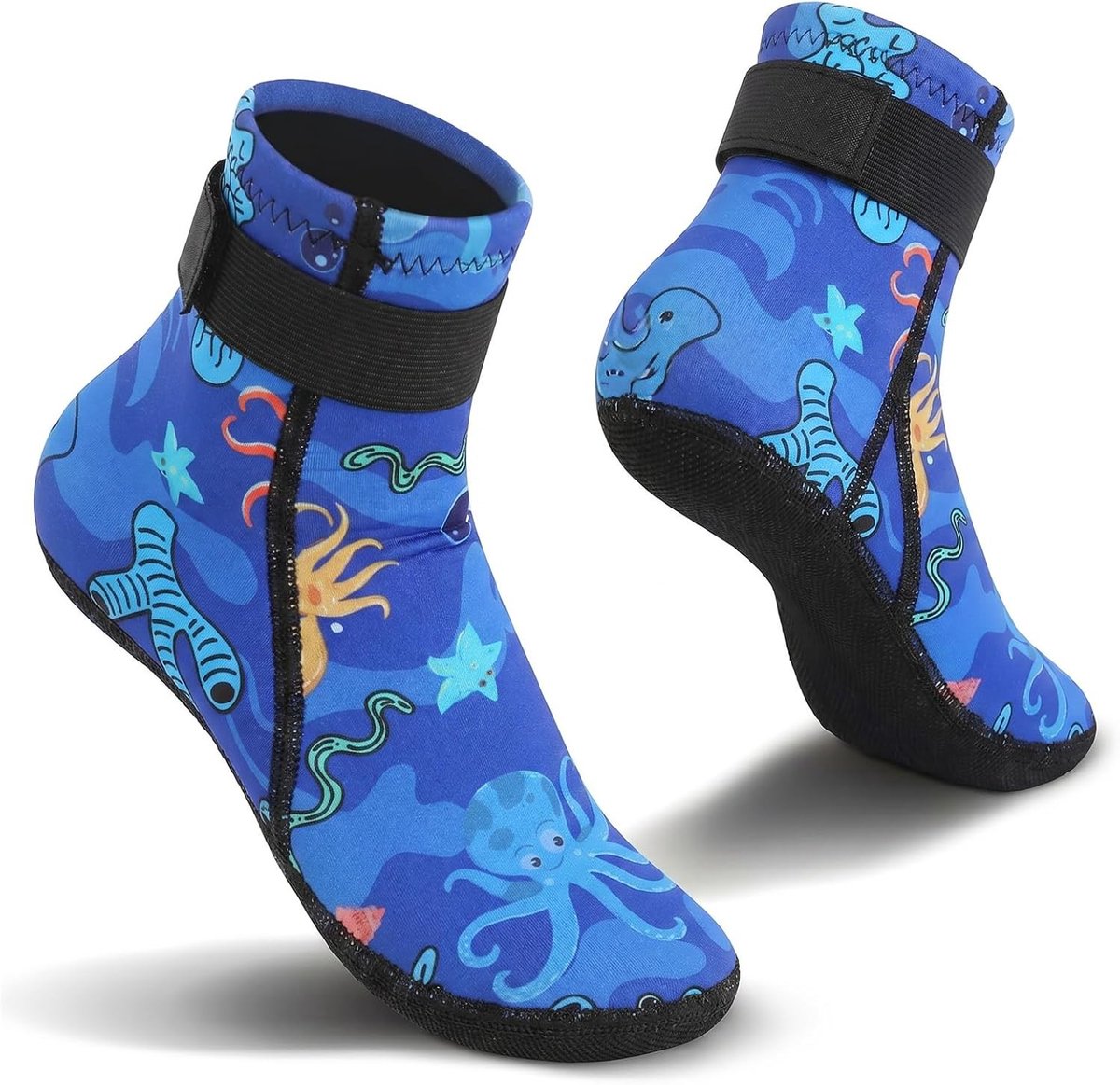 Neopreen zwemsokken voor kinderen, anti-slip duikschoenen, ideaal voor wateractiviteiten en vakantie