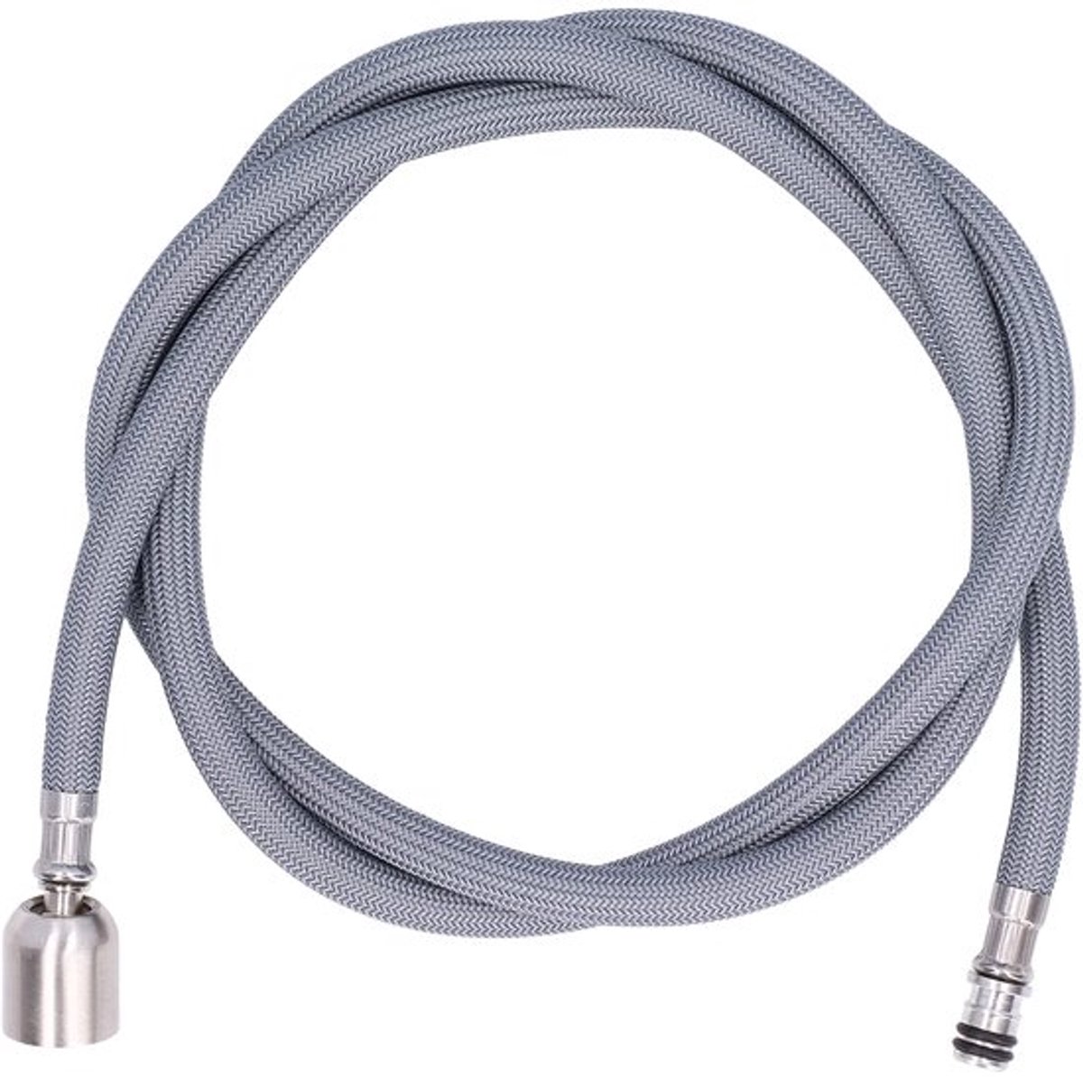 G1/2 1.5m Trek Kraan Doucheslang Nylon Gevlochten PVC Flexibele Kraan Slang Vervanging Voor Keuken Badkamer