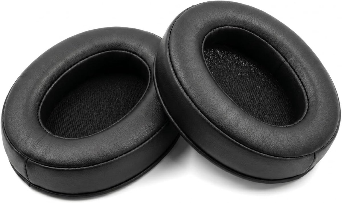 Comfortabele Vervangende Oorkussens van Geheugenfoam voor Diverse Sennheiser Hoofdtelefoons, Zwart, Ideaal voor Geluidsisolatie en Langdurig Gebruik