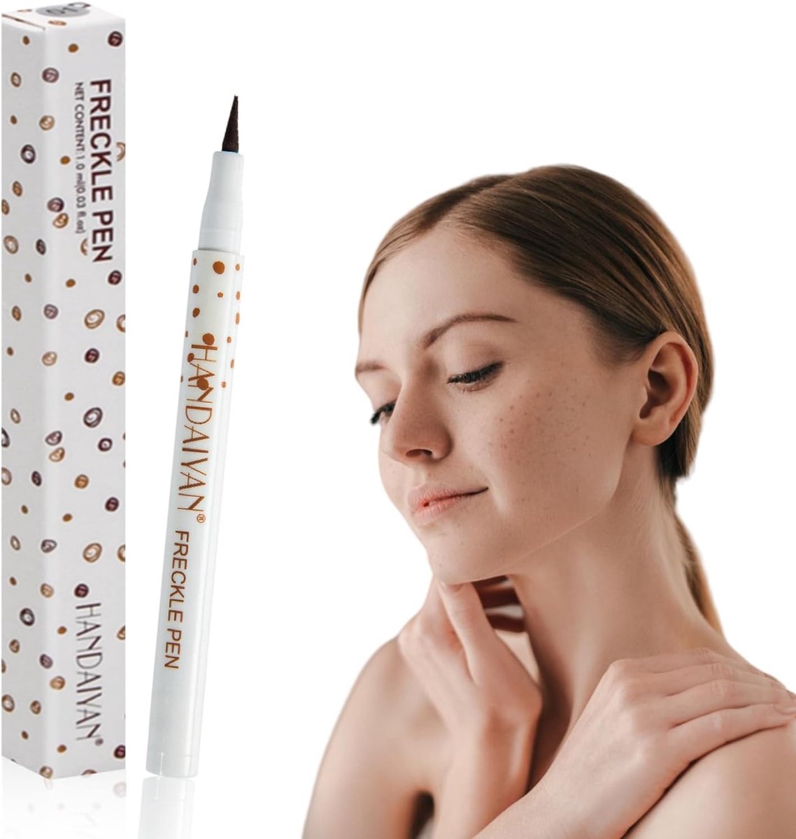 Langdurige Make-up Pen voor Natuurlijke Zomerfreckles, Freckles Potlood voor Perfecte Look