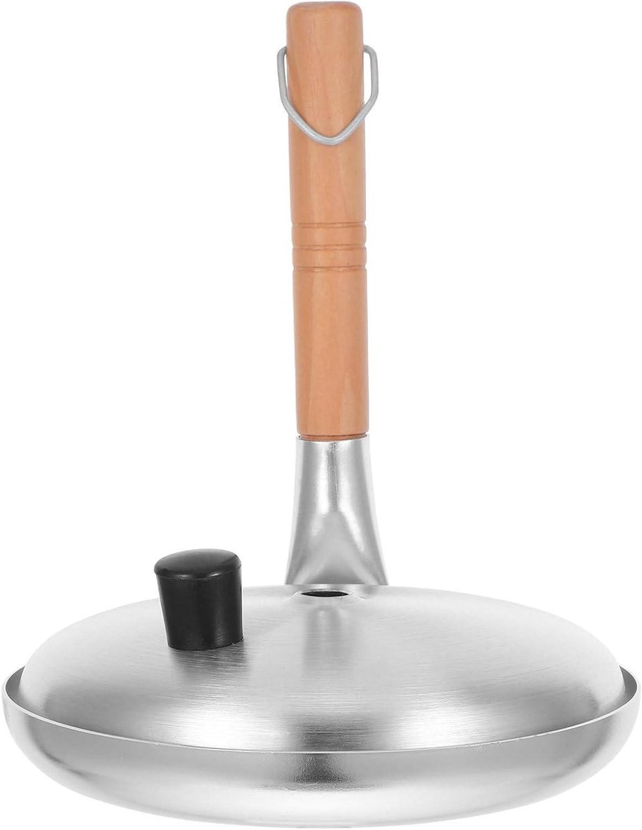Oyakodon Pan - Omelet Pan - Ontbijt Bereiden - Non-stick Coating - 20cm - Zilver