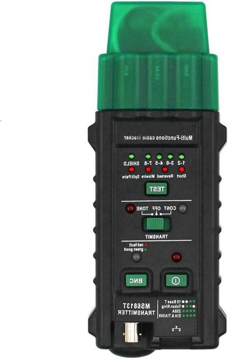 Netwerkkabeltester - Kabel Tracker - Netwerk Installatie - Test Diverse Kabels - 206mm - One Color