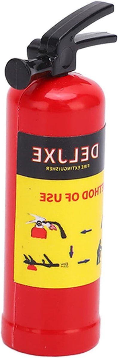 RC Auto Brandblusser - Mini Brandblusser Speelgoed - RC Auto Decoratie - Realistisch Simulatie Ontwerp - 4.7 cm - rood