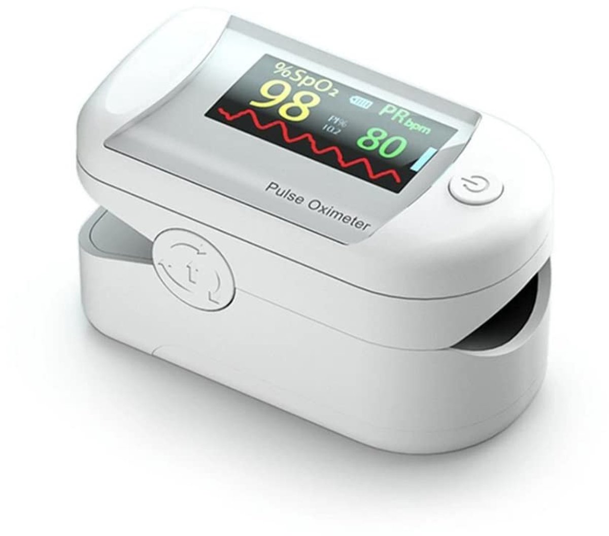 SnelShoppen - Professionele Vingerpulsoximeter met LED-scherm - Draagbare Monitor voor Zuurstofverzadiging - Thuisgebruik voor Fitness en Sport