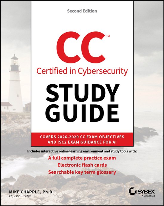Sybex Study Guide- CC Certified in Cybersecurity Study Guide - cover
