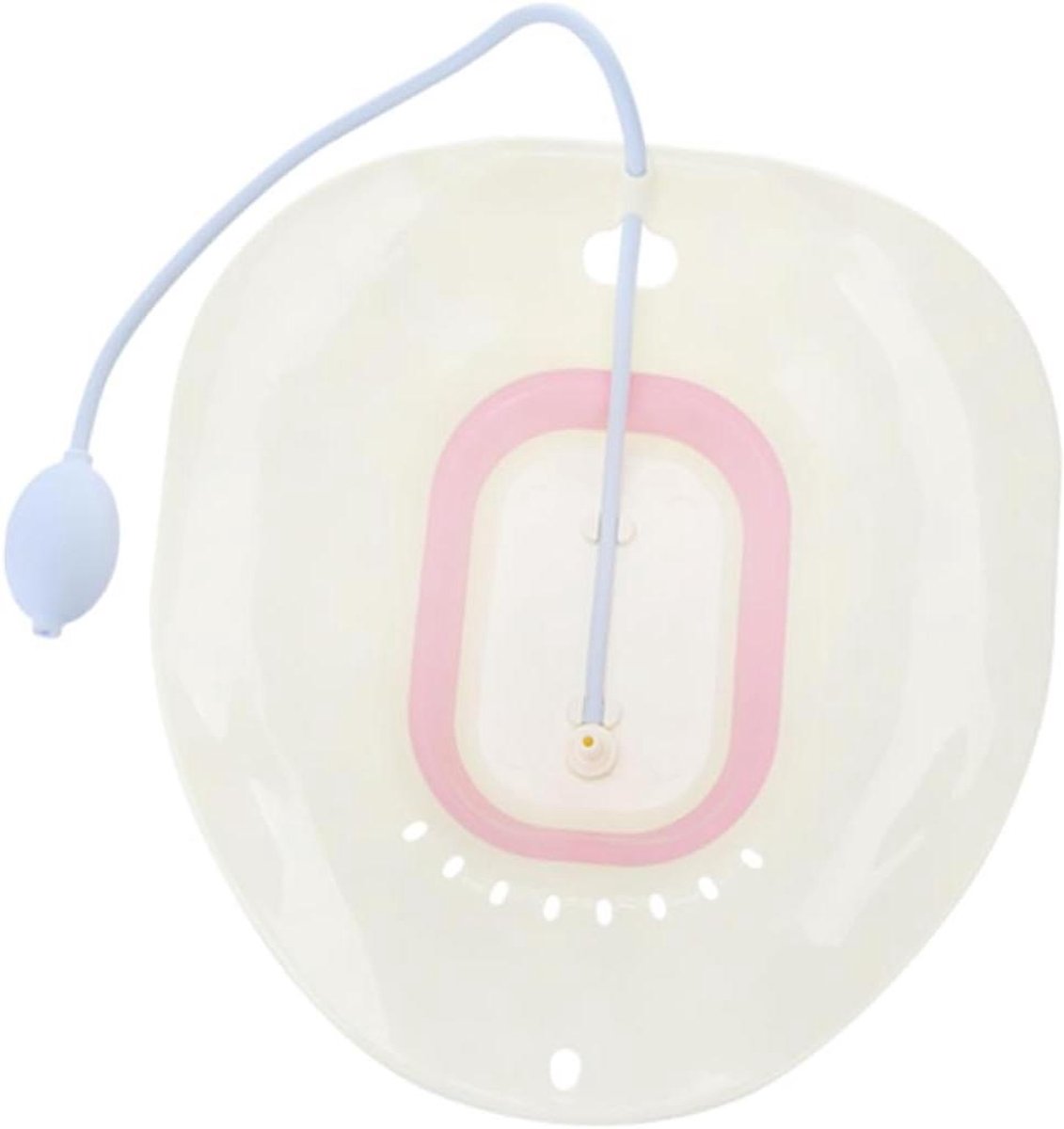 Opklapbaar Toilet Zitbad - Bidet Douche - Persoonlijke Verzorging - Ruimtebesparend Opvouwbaar - 392x222x135 cm - Roze