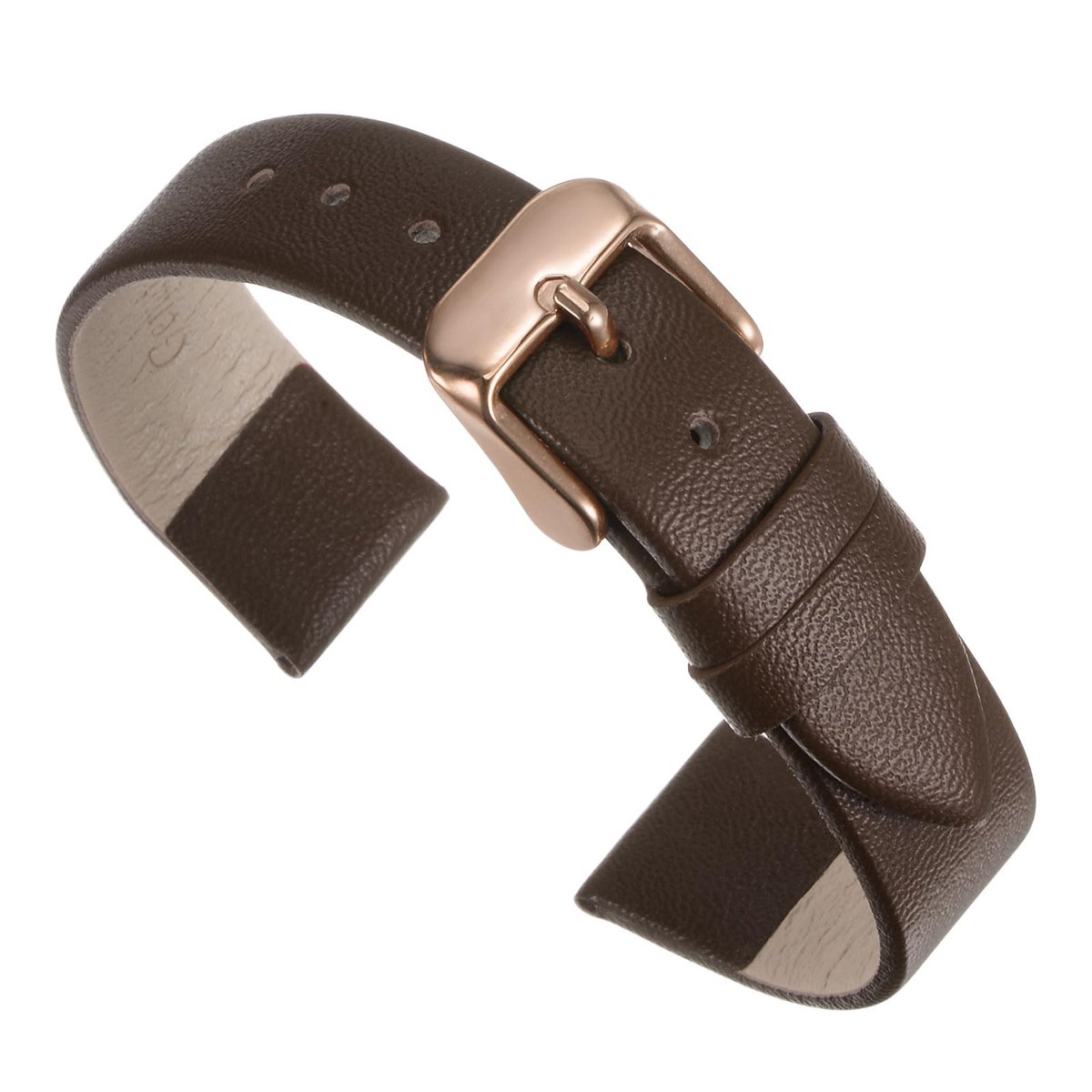Dailygoods - Elegante Leren Horlogeband - Draagcomfort voor Smartwatch voor Mannen en Vrouwen