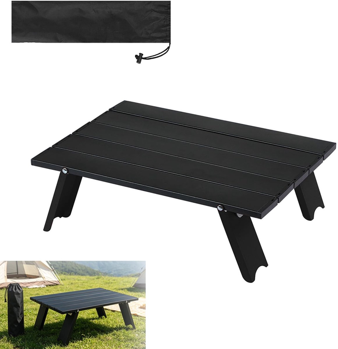 Dailygoods - Inklapbare Campingtafel - Draagbare Tafel tot 30 kg voor Outdoor Activiteiten