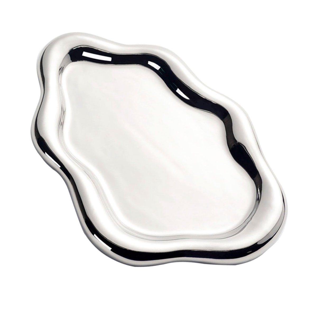Dailygoods - Elegant Keramisch Sieradendienblad - Wolkvormig voor Ringen en Horloges