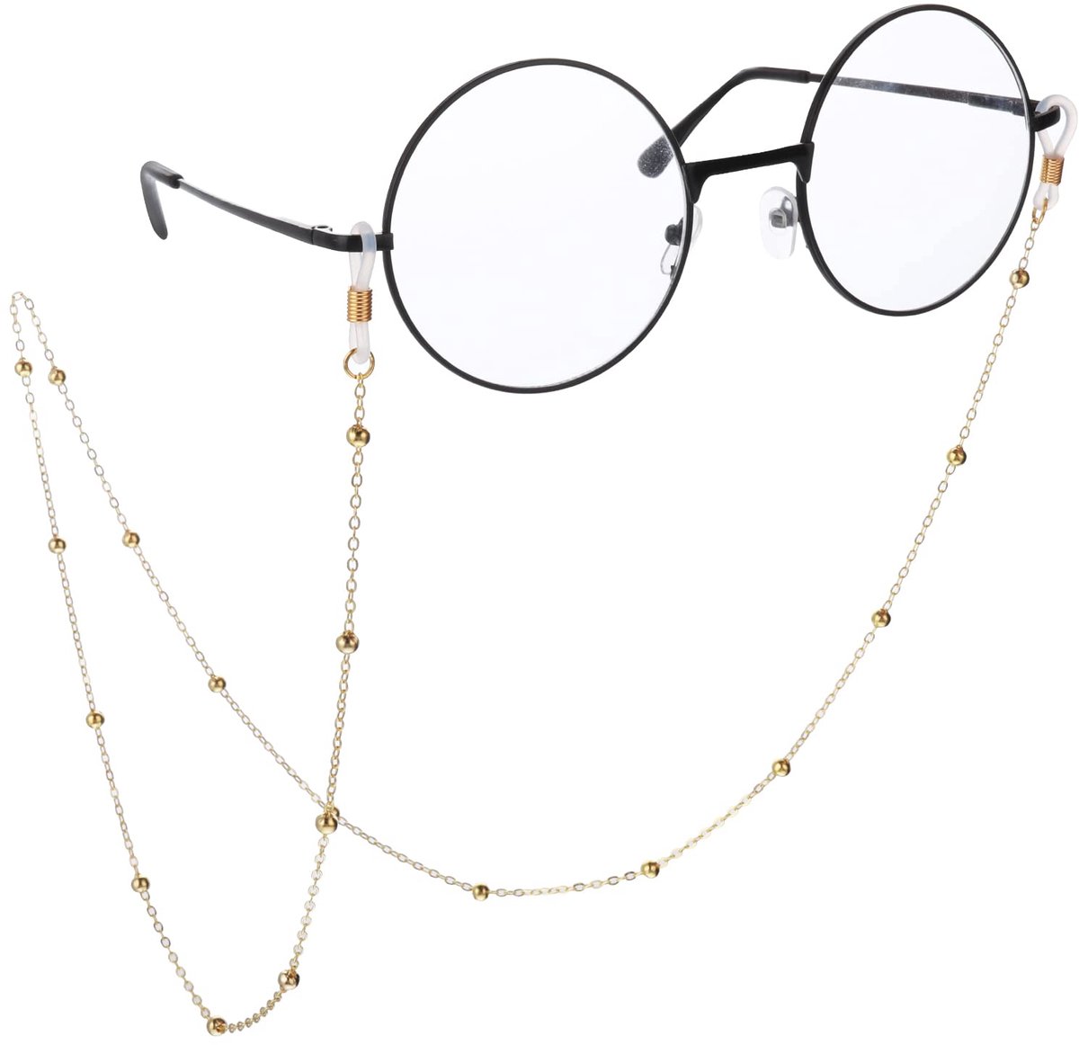 Dailygoods - Brilketting voor Vrouwen - Zilveren Lanyard voor Zonnebrillen en Leesbrillen
