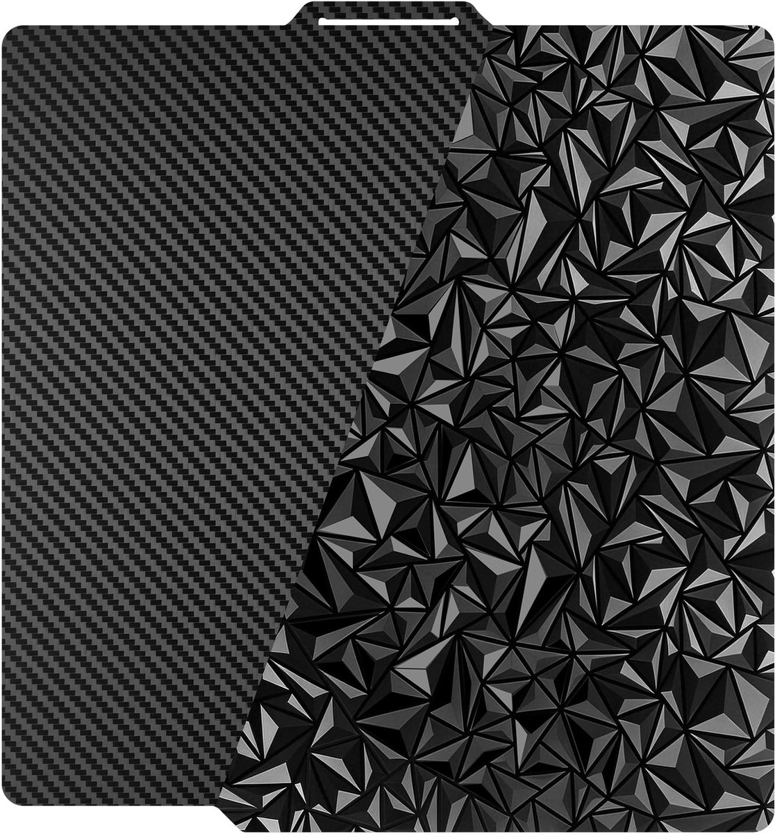 Dailygoods - Dubbelzijdige Printplaat 257 x 257 mm - Flexibel voor Bambu Lab 3D-Printers