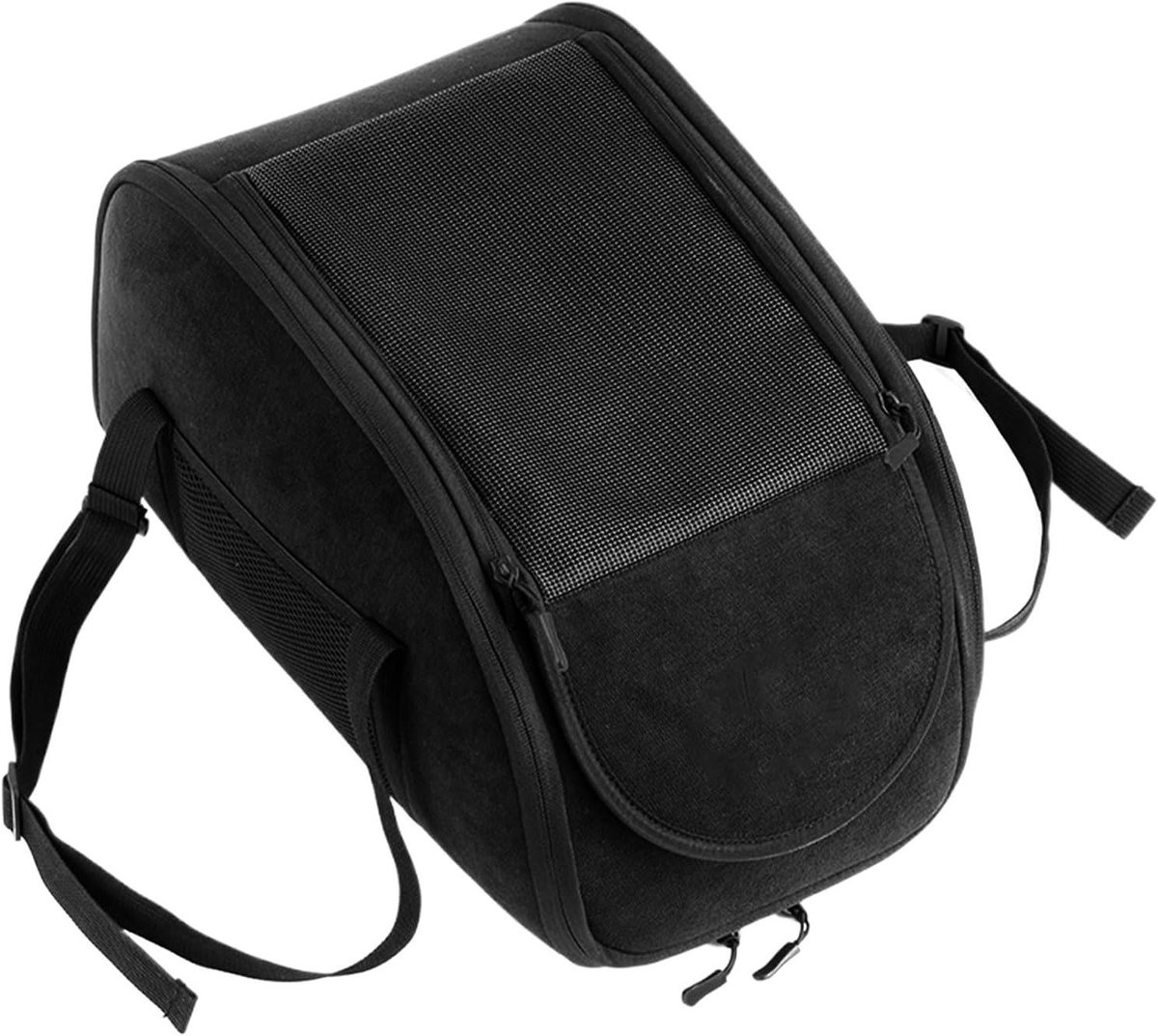 Autostoel Houder Hond - Reismand Kat - Veilig Reizen - Verbeterde Ventilatie - 48 x 334 x 116 cm - Zwart