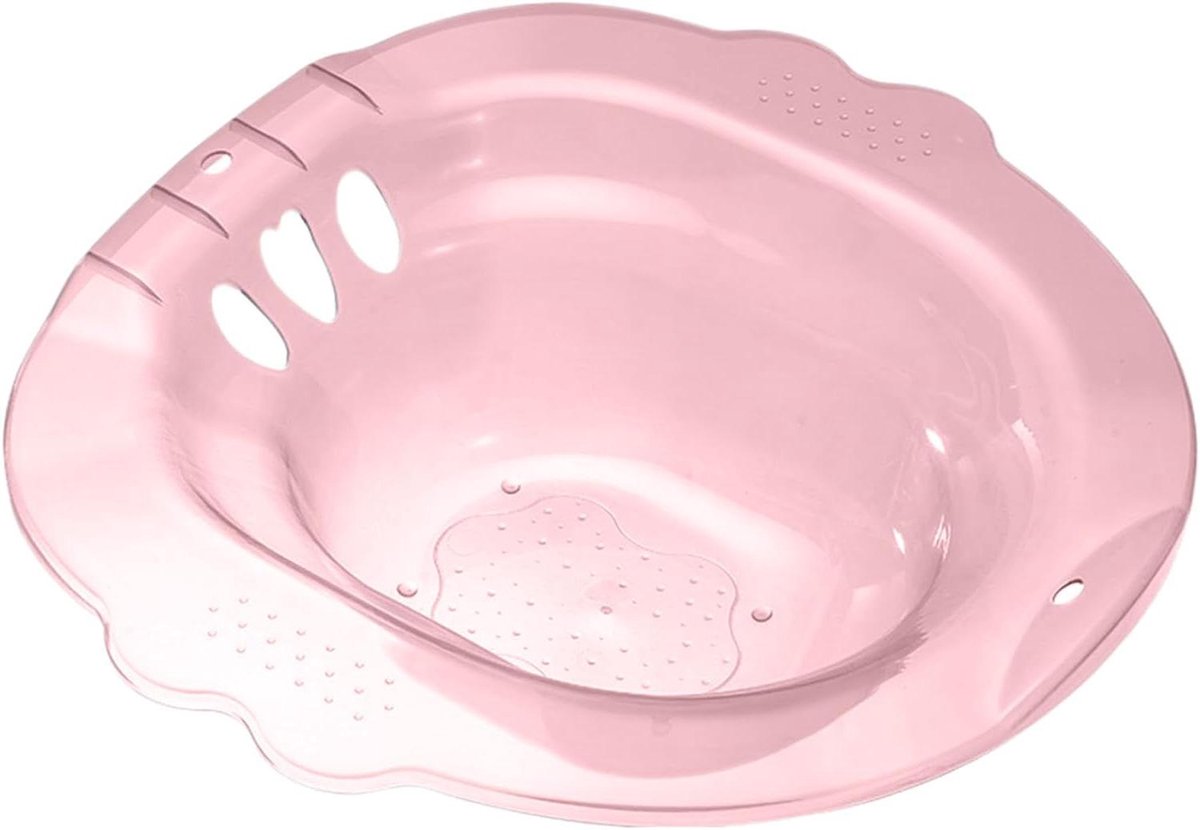 Zitbad Aambeien - Bidet Toilet - Persoonlijke Hygiëne - Universele Pasvorm - 39 x 39 x 12 cm - Wit