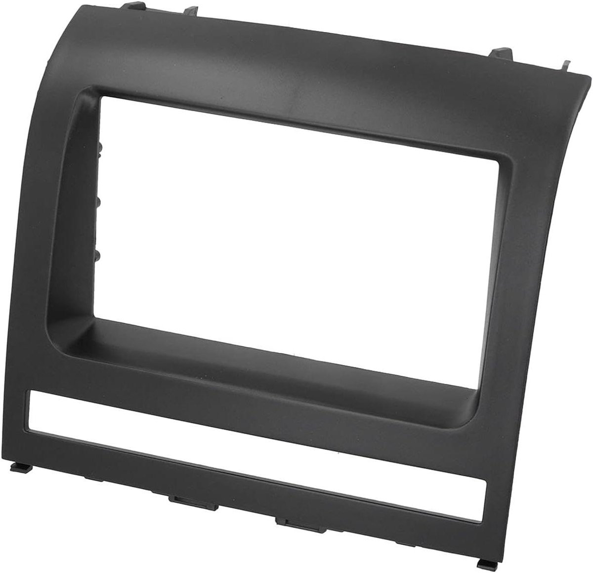 Autoradio Dashboardpaneel - Dashboardbekleding Frame - Auto-interieur Upgrade - Perfecte Pasvorm - 2DIN - Zwart