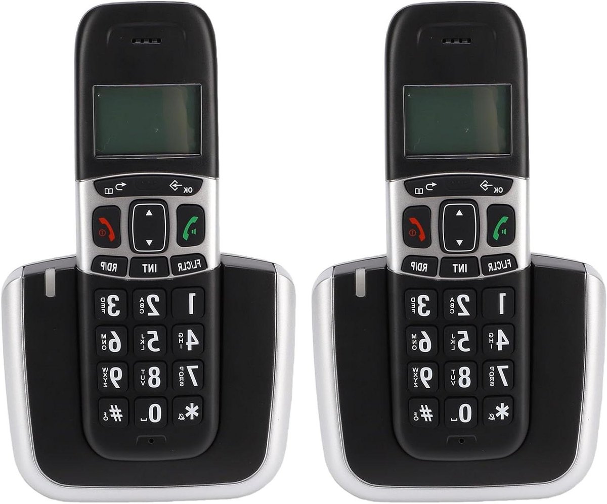 Draadloze Telefoon - DECT Telefoon - Thuis Bellen - Groot Bereik - 300 meter - Wit