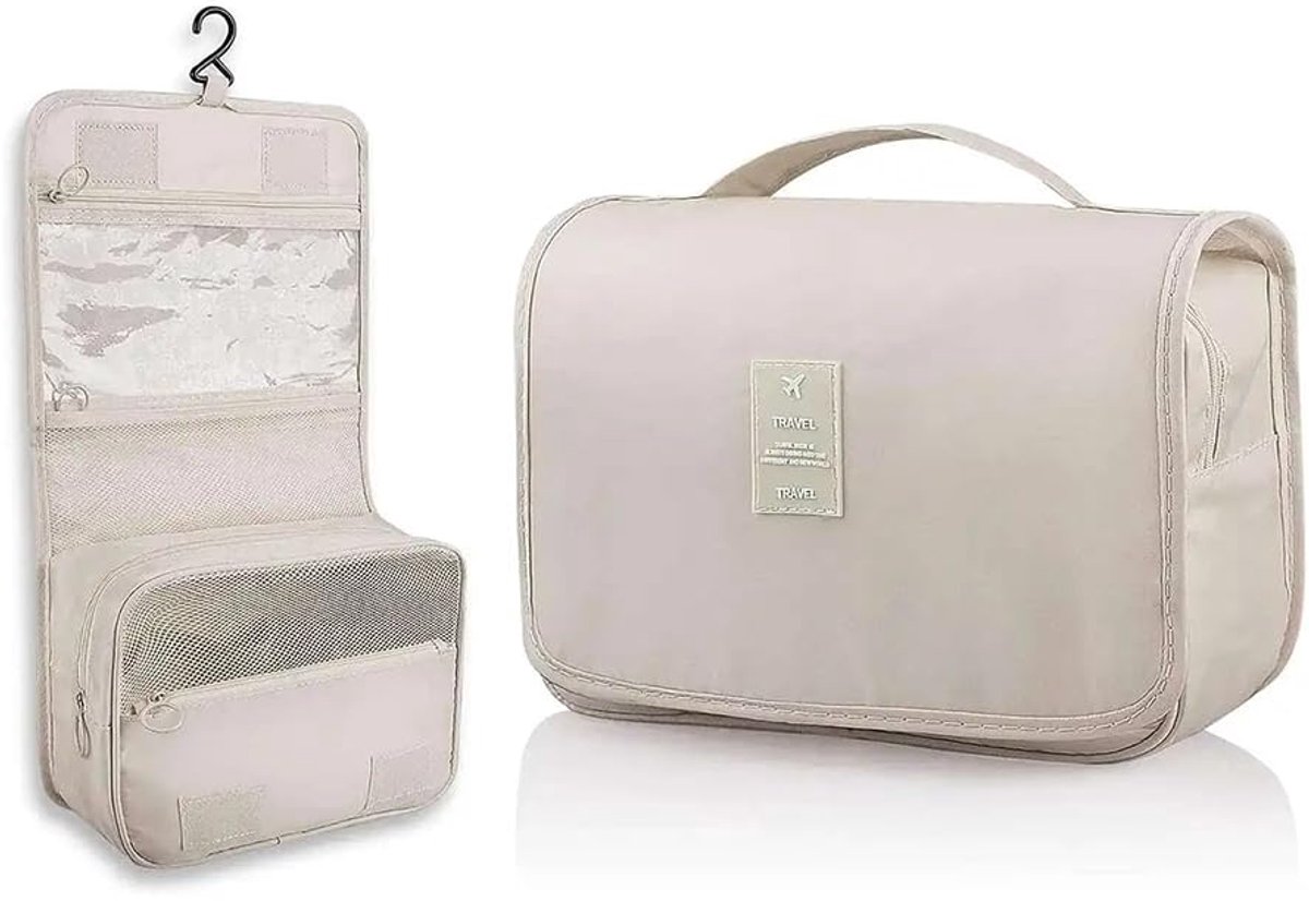 Dailygoods - Toilettassen voor Vrouwen met Haak - Hangende Organizer voor Reis en Cosmetica