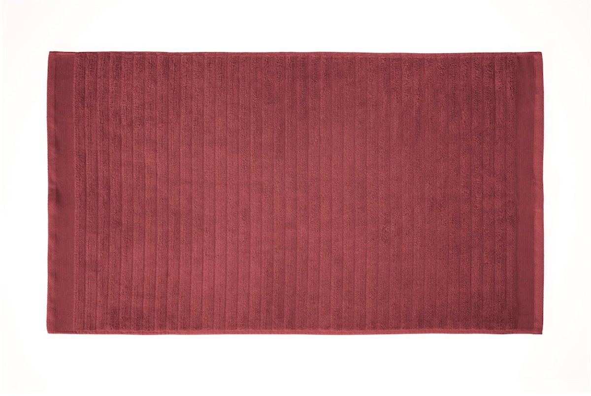 Heckettlane Handdoekenset Prestige - Hotelkwaliteit Handdoek van 100% Katoen - 50x100 cm - Badhanddoek 2 Stuks - Rood