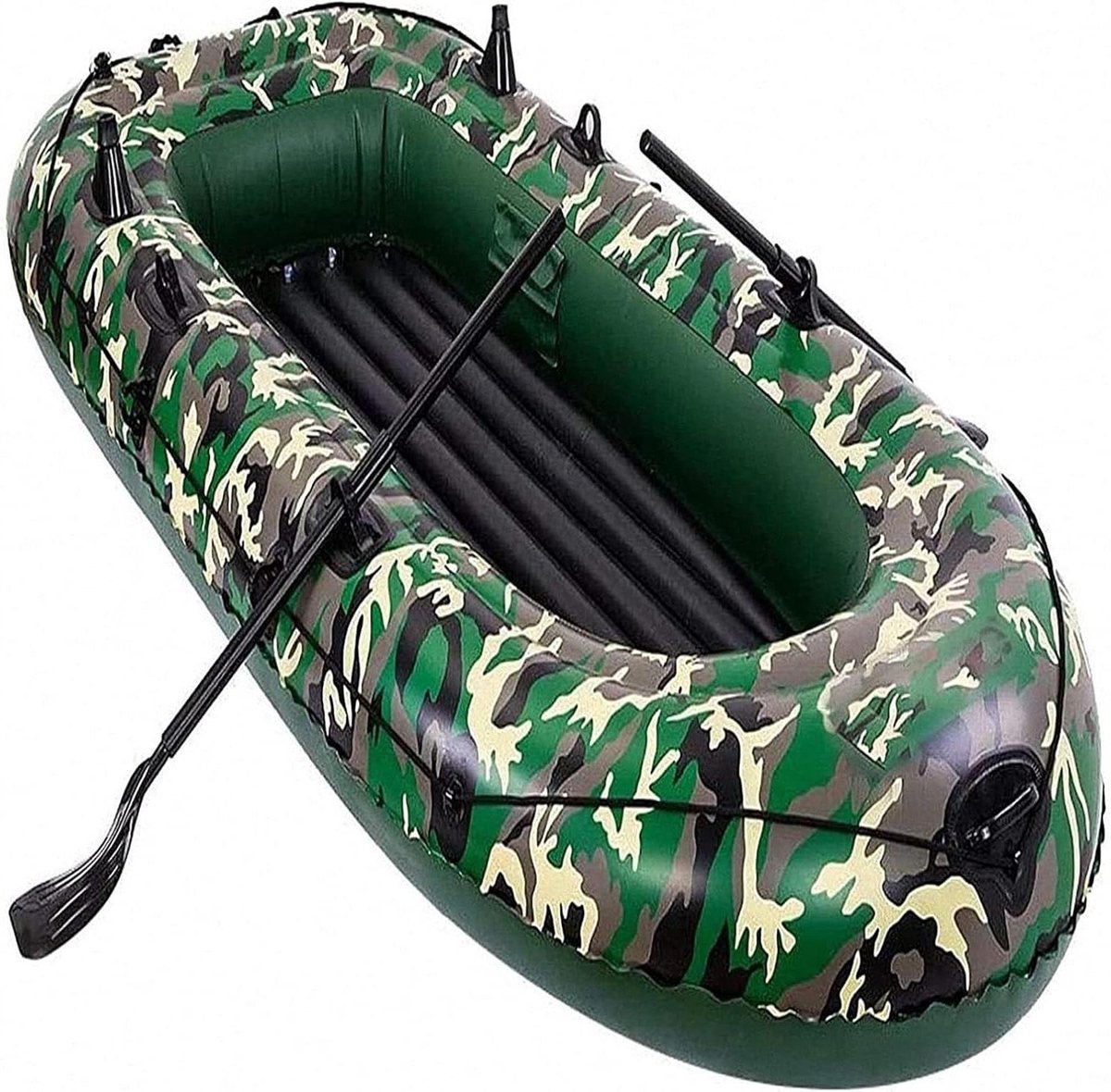 Opblaasbare Kajak - Rubberboot Watersportboot - Varen op water - Duurzaam 3-laags PVC - 198 cm x 122 cm
