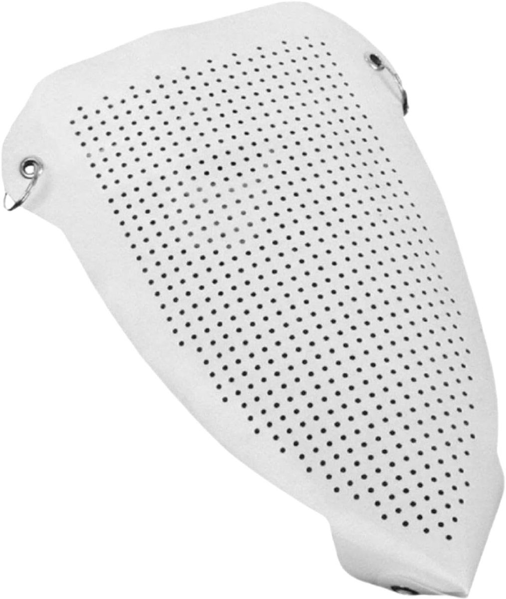 Strijkijzer beschermhoes - Hittebestendig deksel - Stoffen beschermen - Gladde stofinteractie - 23.7 x 14.9 cm - Grijs