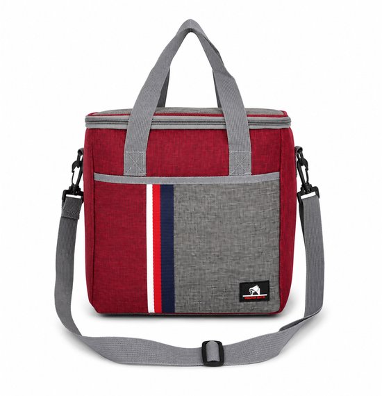 Eurocatch Koeltas 31x20x27 cm - Inclusief 2 Coolpacks - Grote Geïsoleerde Coolbag - 600D Oxford van Eurocatch — afbeelding 4