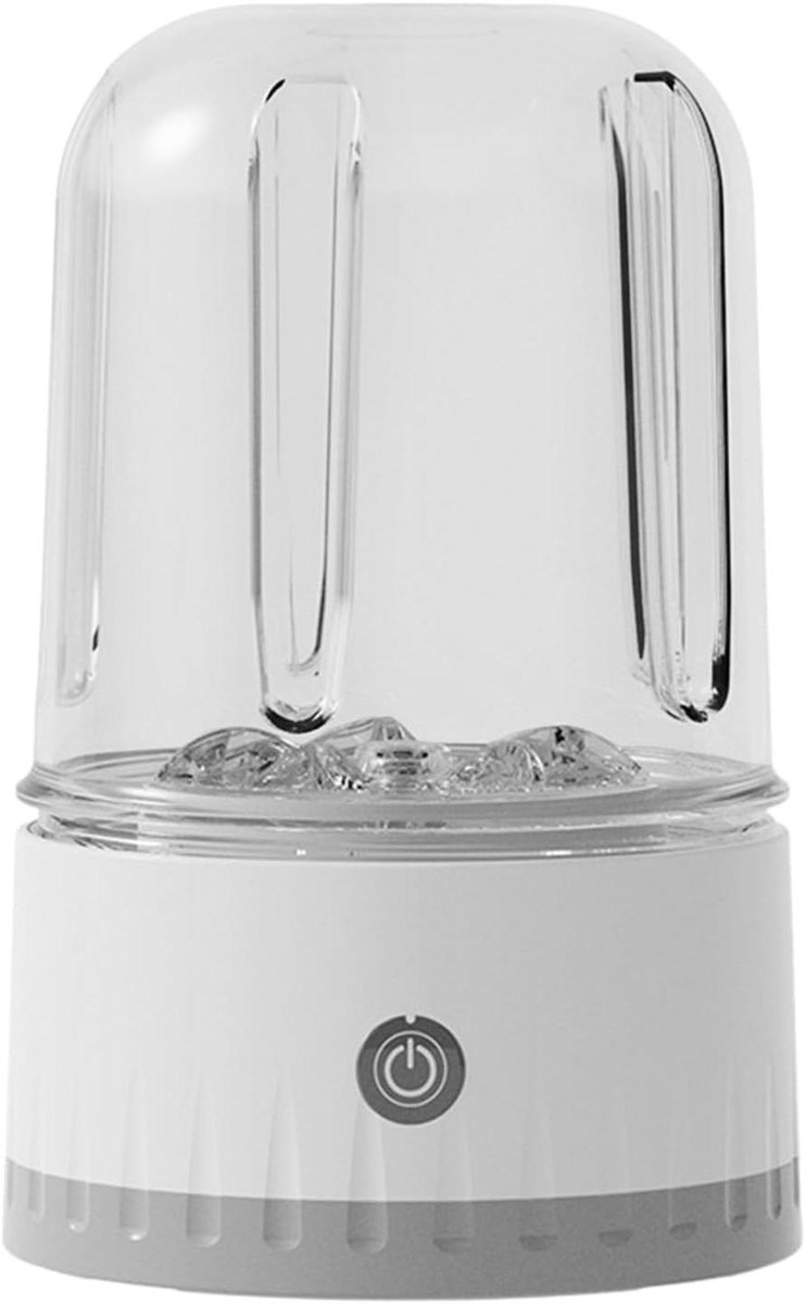Compacte Wasmachine Reis Wasmachine Ondergoed Hygiënisch Wassen Ultrasone Technologie 14.6 x 13.9 x 14.6 cm Wit