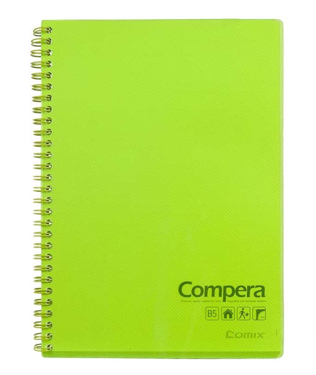 Ringband notitieblok B5 Compera 80 vellen CPB5801, Blauw