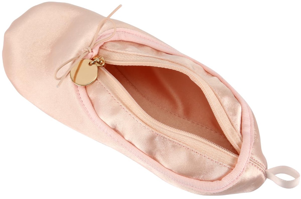 Dailygoods - Roze Ballet Schoen Make-up Tas - Draagbare Organizer voor Dansers
