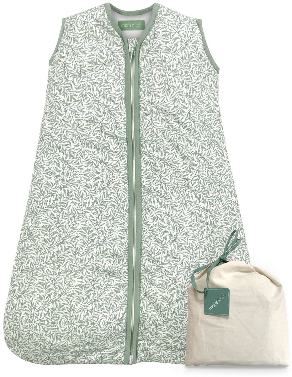 SnelShoppen - Baby slaapzak 1-60 cm, Tog 2.5, Uniseks zonder mouwen, 100% katoen Oeko-Tex gecertificeerd, Geschikt voor lente en herfst, Perfect voor