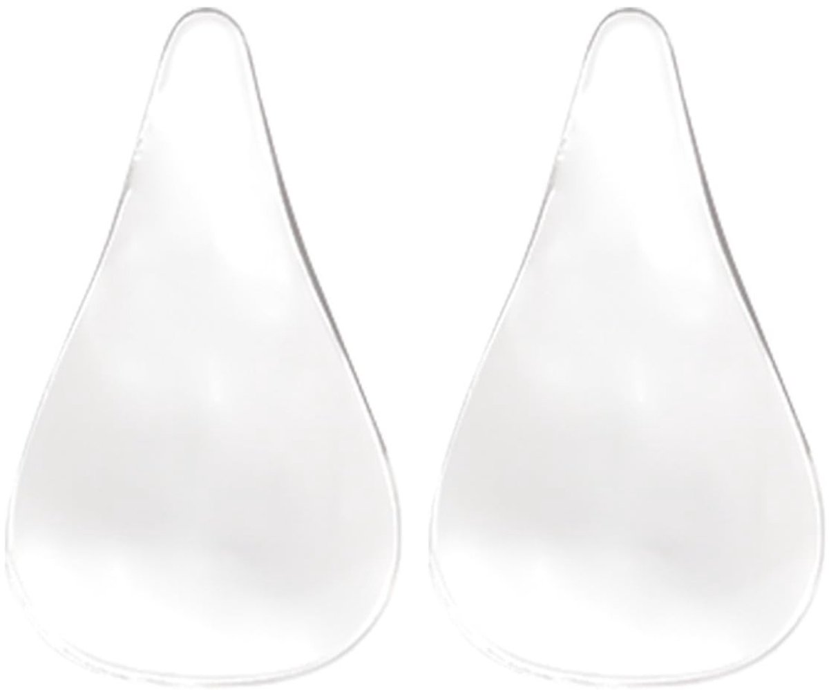 Dailygoods- Siliconen Pads 2 Stuks - Onzichtbaar/Traceerbaar - Zelfklevend - Waterdicht - Zacht/Comfortabel - 13,5 x 7,5 cm - Ondergoed