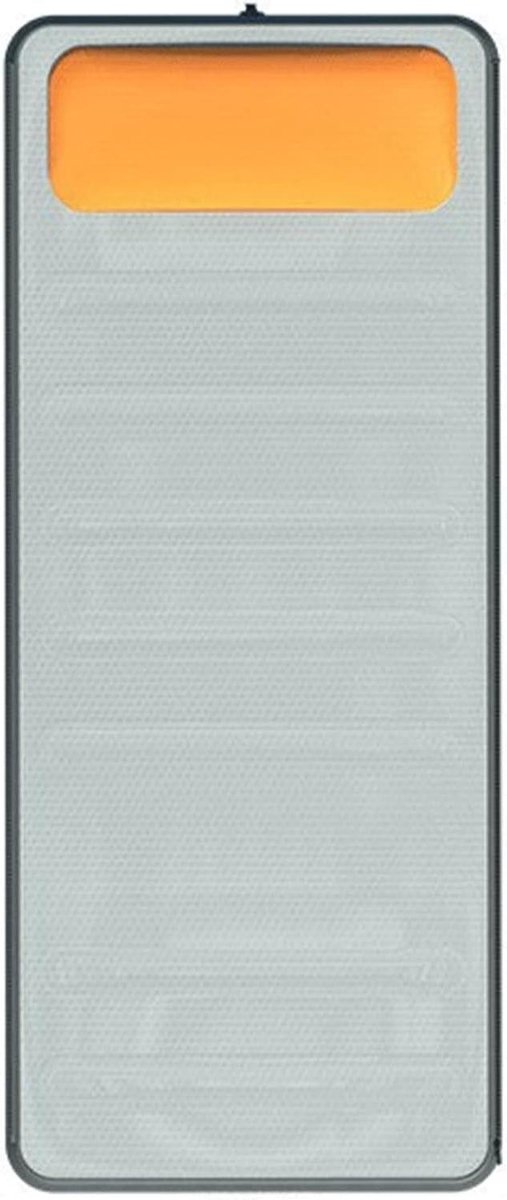 Opblaasbaar Matras - Luchtbed - Kamperen Buiten - Automatisch Opblaasbaar - 200x60cm - Nadeau Grijs