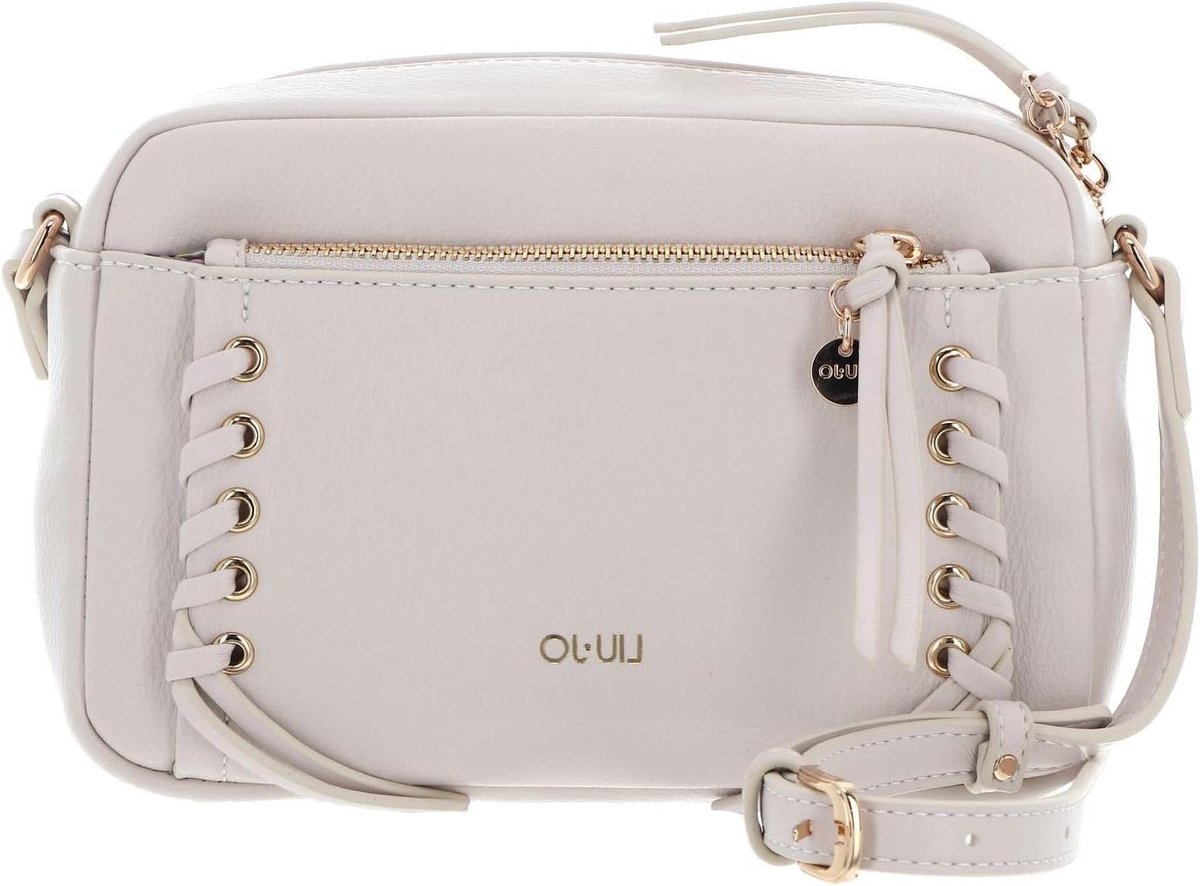 Camera Tas - Schoudertas Crossbody - Dagelijks Gebruik - Verstelbare Band - 24 x 15 x 6.5 cm - Champagne