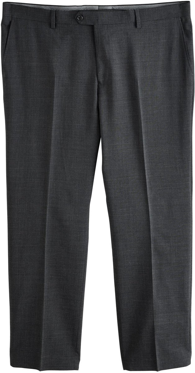 Next - Heren - Regular Fit Signature Nova Fides 100% Italian Wool Suit Trousers - Grijs