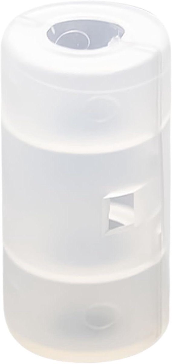 Batterij Adapter - Energieomvormer Houder - Apparatuur Voeden - Slimme Compatibiliteit - AA naar D - Transparant