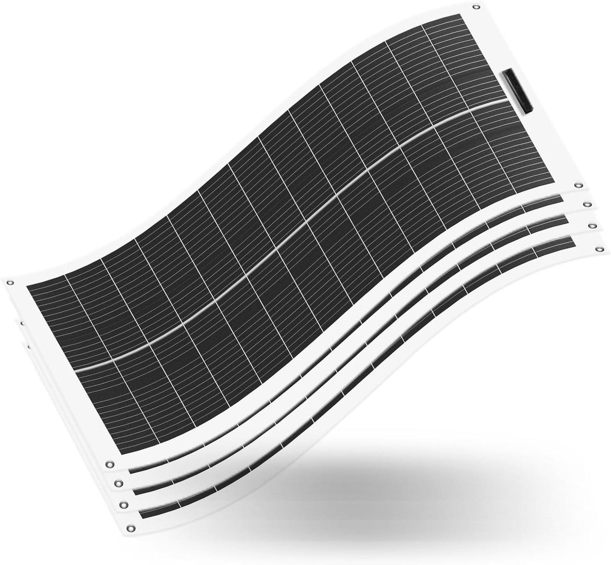 Flexibele Zonnepanelen - Draagbare Energie - Off-Grid Stroom - Dun en Lichtgewicht - 400 Watt - Zwart