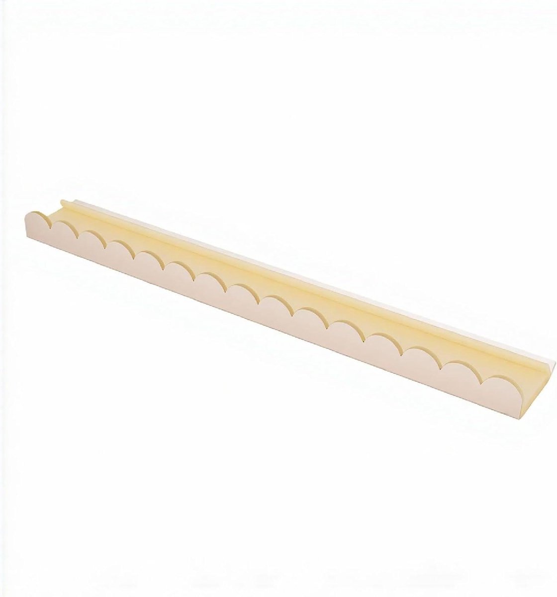 Mahjong tegelhouder - Spel Accessoire - Snelle spelconfiguratie - Magnetische duwer - 50.8 cm - Schelpkleur