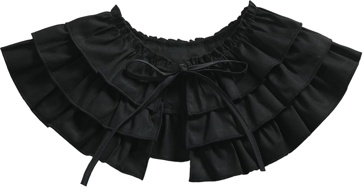 Dailygoods - Renaissance Ruff Kraag voor Halloween Kostuum - One Size