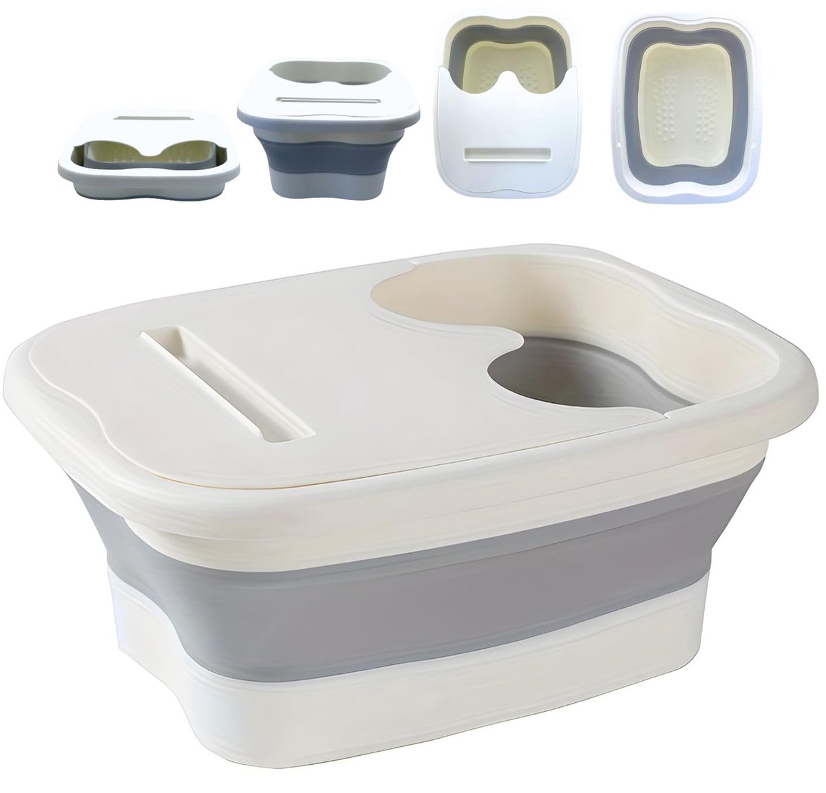 Dailygoods - Opvouwbare Voet Spa - Draagbare Pedicure Emmer voor Ontspanning