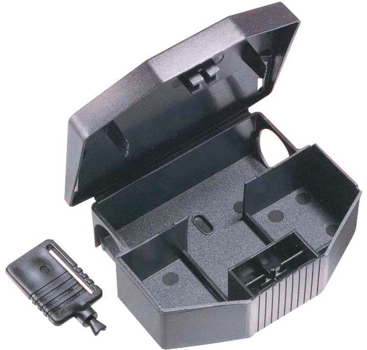 Dailygoods- Muizenvoederdoos - Aegis - 1 stuk - Antislip - Duurzaam - Geschikt voor muizenkorrels - Muizenkorf